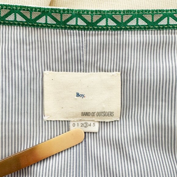 Band of Outsiders Jacquard Wrap Skirt, size "3" (fits US size 4/6 - Picture 6 of 9